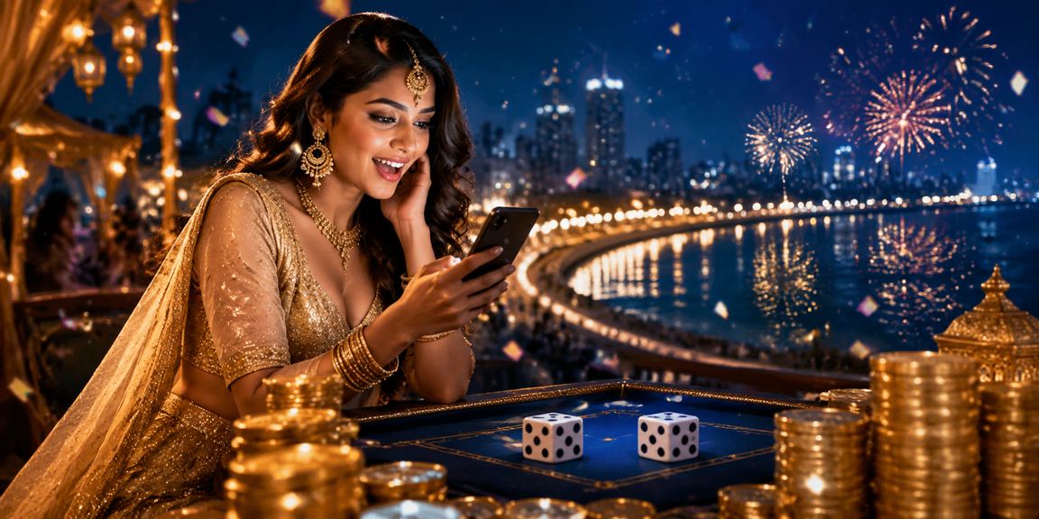 Mumbai lottery players waiting to check their results